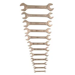 Jeu de clé à fourches BRONZEplus . 12 pièces KSTOOLS 963.7064 | 963.7064