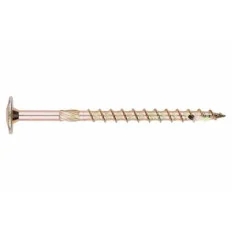INDEX Vis à bois à haut rendement Bichromatée. Empreinte TX. Tête large (8 x 80 50 pièces.) TECBT80080 | TECBT80080