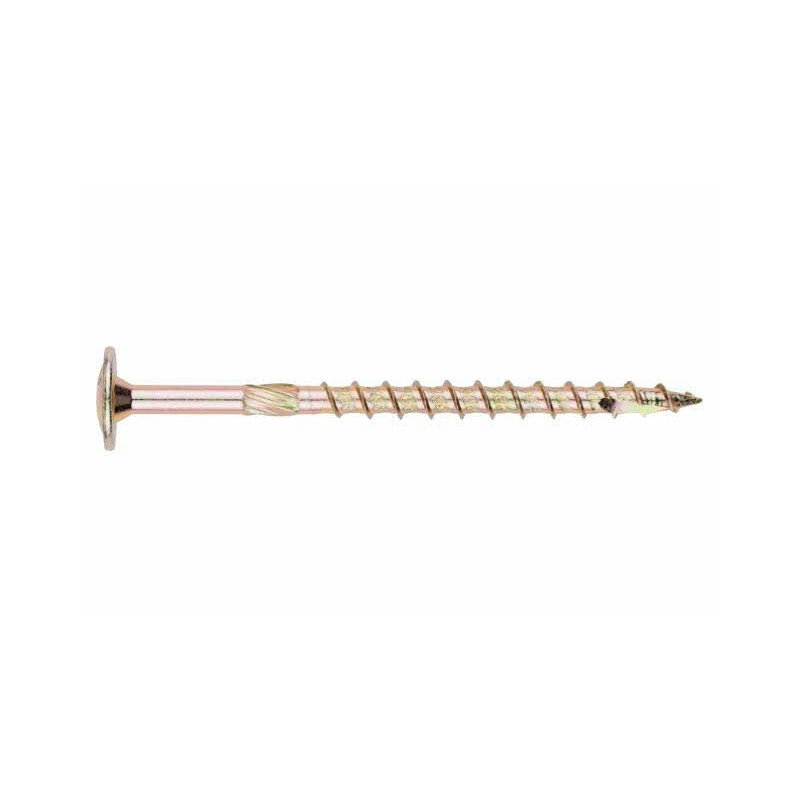 INDEX Vis à bois à haut rendement Bichromatée. Empreinte TX. Tête large (10 x 240 25 pièces.) TECBT10240 | TECBT10240 INDEX Vis à bois à haut rendement Bichromatée. Empreinte TX. Tête large (10 x 240 25 pièces.) TECBT10240 | TECBT10240