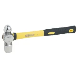 Marteau INOX à tête ronde . manche en fibre . 1130 g KSTOOLS 964.2106 | 964.2106
