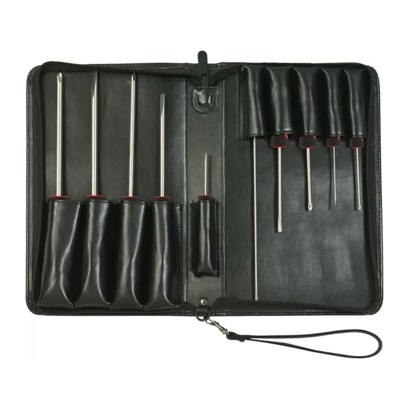 Jeu de tournevis TITANplus Fente et PHILLIPS . 10 pièces KSTOOLS 965.2005 | 965.2005