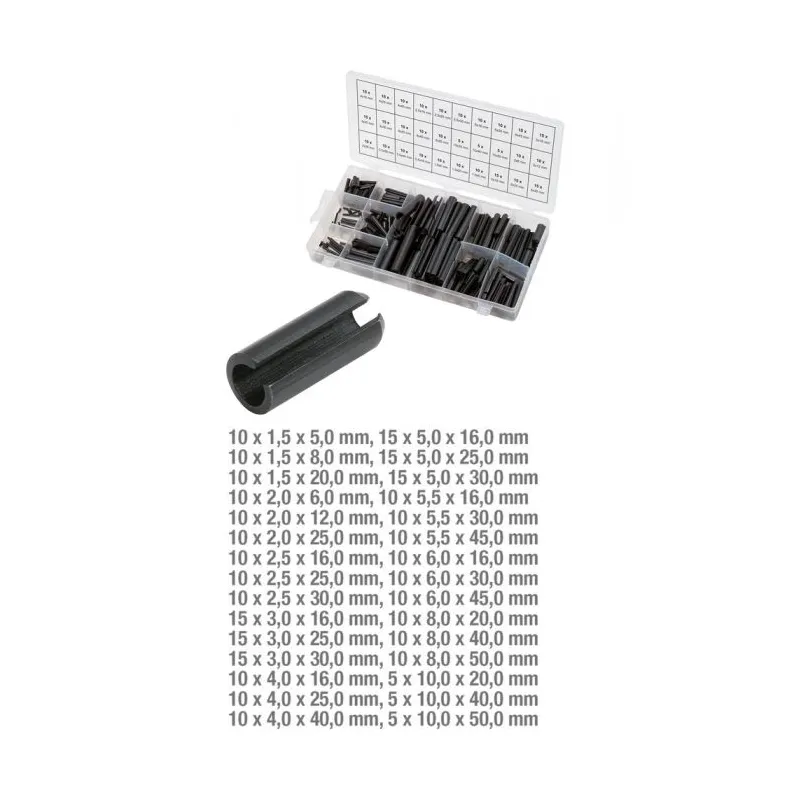 Assortiment de goupilles élastiques acier . 315 pcs KSTOOLS 970.0020 | 970.0020 Assortiment de goupilles élastiques acier . 315 pcs KSTOOLS 970.0020 | 970.0020