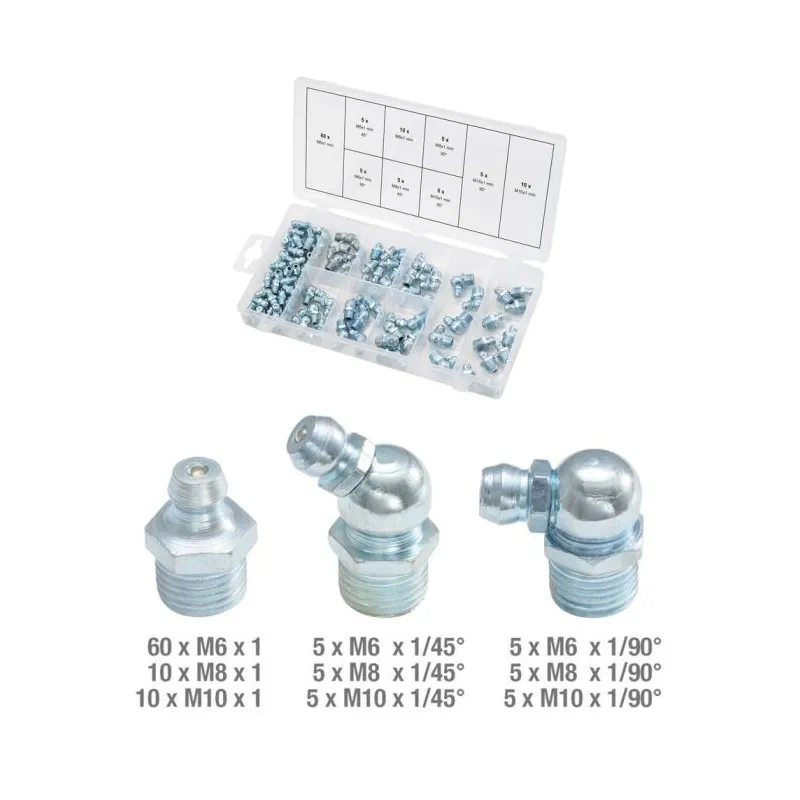 Assortiment de graisseurs . 110 pcs KSTOOLS 970.0030 | 970.0030 Assortiment de graisseurs . 110 pcs KSTOOLS 970.0030 | 970.0030