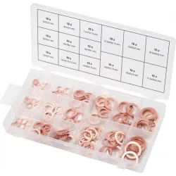Assortiment de joints cuivre x150 KSTOOLS 970.0040 | 970.0040