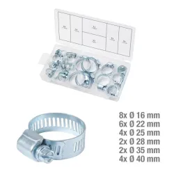 Assortiment de colliers de serrage x26 KSTOOLS 970.0070 | 970.0070