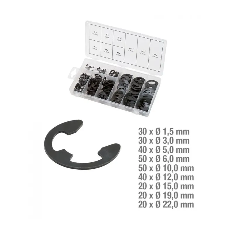 Assortiments de circlips de type E x300 KSTOOLS 970.0110 | 970.0110 Assortiments de circlips de type E x300 KSTOOLS 970.0110 | 970.0110