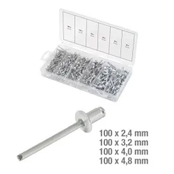 Assortiment de rivets x400 KSTOOLS 970.0150 | 970.0150