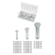 Assortiment d'écrous de sécurité . 60 pcs KSTOOLS 970.0210 | 970.0210