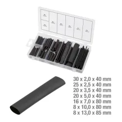 Assortiment de gaine thermo-rétractables x127 KSTOOLS 970.0230 | 970.0230