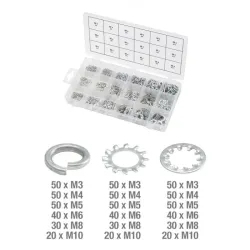 Assortiment de rondelles et de rondelles dentées x720 KSTOOLS 970.0240 | 970.0240