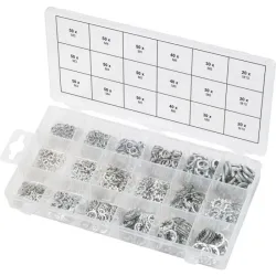 Assortiment de rondelles et de rondelles dentées x720 KSTOOLS 970.0240 | 970.0240