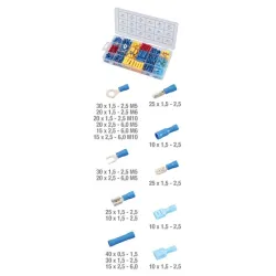 Assortiment de cosses . 360 pcs KSTOOLS 970.0300 | 970.0300