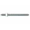 INDEX filetée pour scellement chimique avec rondelle et écrou inox A4 (M20 x 260 6 pièces.) EQA420260 | EQA420260