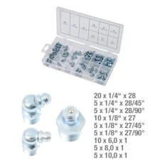 Assortiment de graisseurs métriques et pouces . 70 pcs KSTOOLS 970.0360 | 970.0360