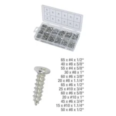 Assortiment de vis auto-taraudeuses bois . 550 pcs KSTOOLS 970.0430 | 970.0430