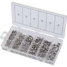 Assortiment d'écrous en inox . 300 pcs KSTOOLS 970.0450 | 970.0450