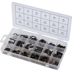 Assortiment de clavettes . circlips et chevilles . 295 pcs KSTOOLS 970.0520 | 970.0520