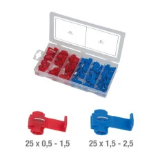 Assortiment de raccords de dérivation . 50 pcs KSTOOLS 970.0570 | 970.0570