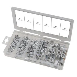 Assortiment d'inserts taraudés aluminium . 150 pcs KSTOOLS 970.0620 | 970.0620