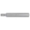 Embout de vissage TORX® percé . L.75 mm - Entraînement 10 mm - TB50 KSTOOLS 975.2150 | 975.2150