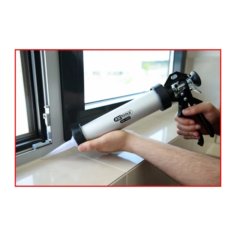 Pistolet à silicone - pour cartouches 400 ml et poches KSTOOLS 980.1000 | 980.1000 Pistolet à silicone - pour cartouches 400 ml et poches KSTOOLS 980.1000 | 980.1000