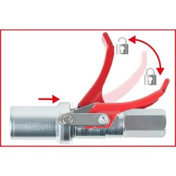Coupleur rapide pour pistolet à graisse . 1/8" KSTOOLS 980.1108 | 980.1108