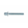 INDEX  Vis à bois collier de serrage et agrafe Pattes a vis pour colliers (M6 x 40 100 pièces.) ABTR06040 | ABTR06040