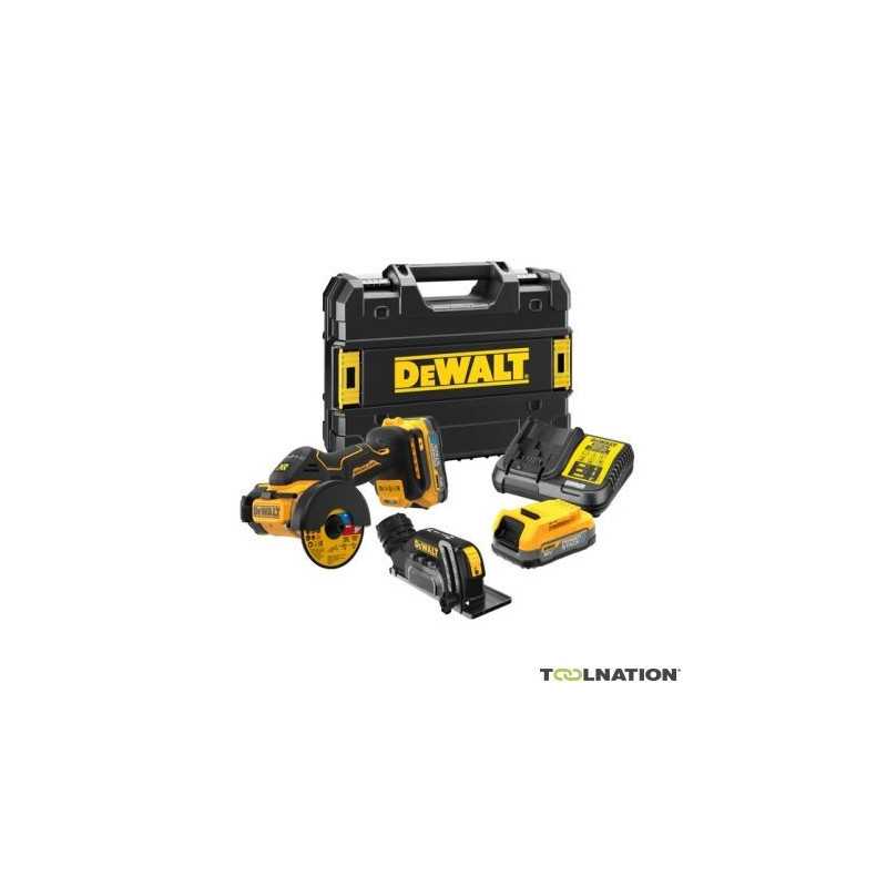 DCS438E2T-QW Accu Grinder 76mm 18V PowerStack Li-Ion dans une valise TSTAK