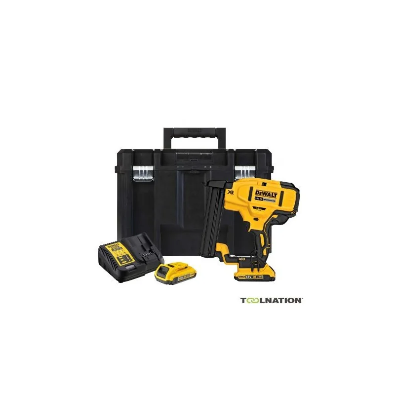 DCN681D2-QW Agrafeuse 18Ga XR 18V 2Ah Li-ion Brushless - 2 batteries - coffret TSTAK | DCN681D2-QW