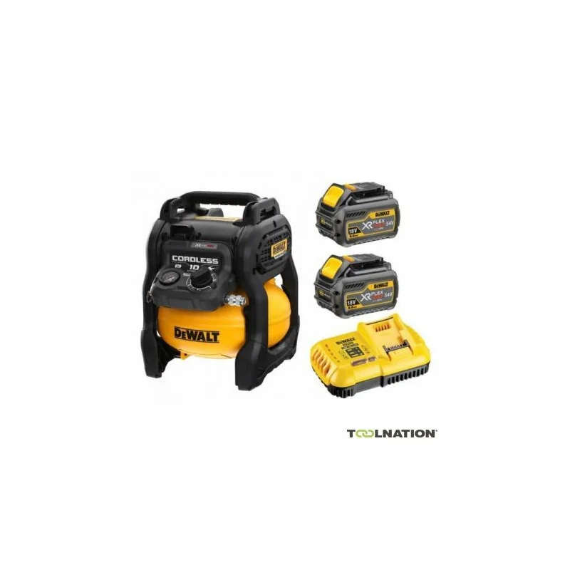 DCC1054T2-QW Compresseur XR FLEXVOLT 54V 2Ah Li-Ion Brushless 10 litres | DCC1054T2-QW