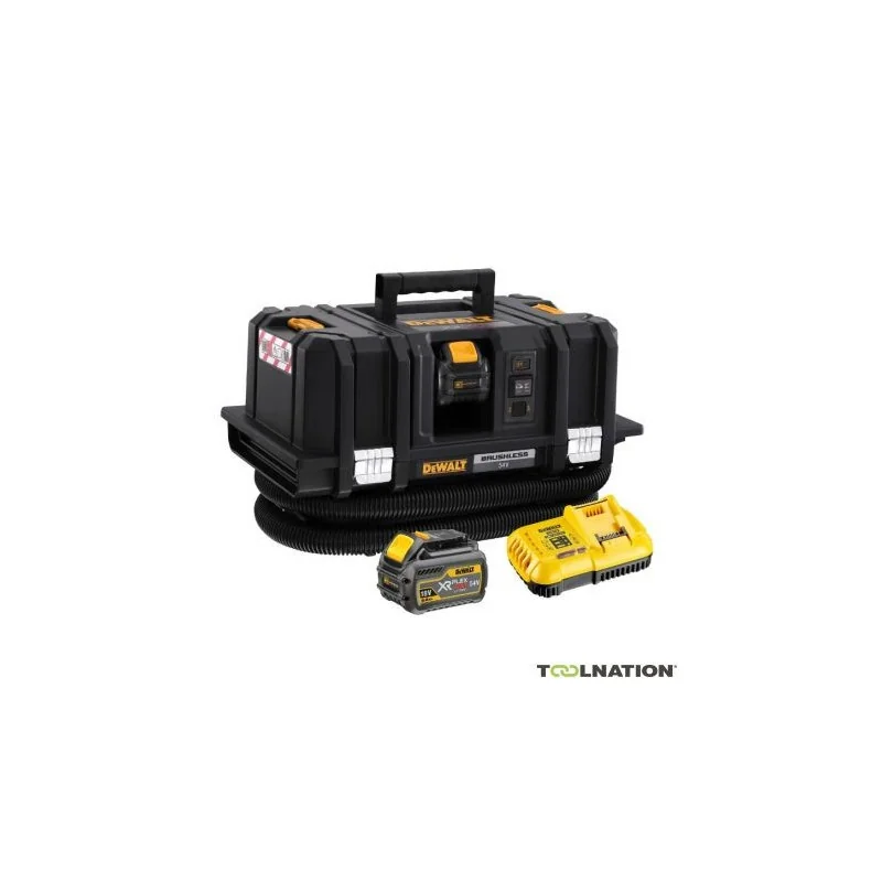 DeWALT DCV586MT2-QW FlexVolt Batterie Aspirateur sec et humide Classe M 54V 6Ah Li-Ion | DCV586MT2-QW