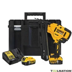 DCN650P2-QW Cloueur de finition 15Ga XR 18V 5Ah Li-ion Brushless - 2 batteries - coffret TSTAK | DCN650P2-QW