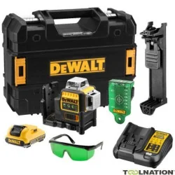 DCE089D1G-QW Niveau laser 3x360° 10,8V - Vert | DCE089D1G-QW