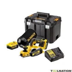 DCP580P2-QW Rabot XR 18V 5Ah Li-Ion Brushless - 2 batteries - coffret TSTAK | DCP580P2-QW