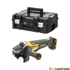 DCG406NT-XJ XR Meuleuse d'angle à batterie 18V ​125 mm sans batteries ni chargeur dans un boîtier Tstak | DCG406NT-XJ