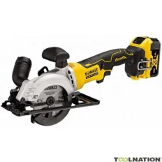 DCS571P2-QW XR Scie circulaire 115 mm 18V 5.0Ah Li-Ion en TSTAK | DCS571P2-QW