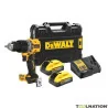 DCD805H2T-QW Marteau perforateur sans fil XR 18 Volt 5.0Ah PowerStack Li-Ion dans un coffret TSTAK | DCD805H2T-QW