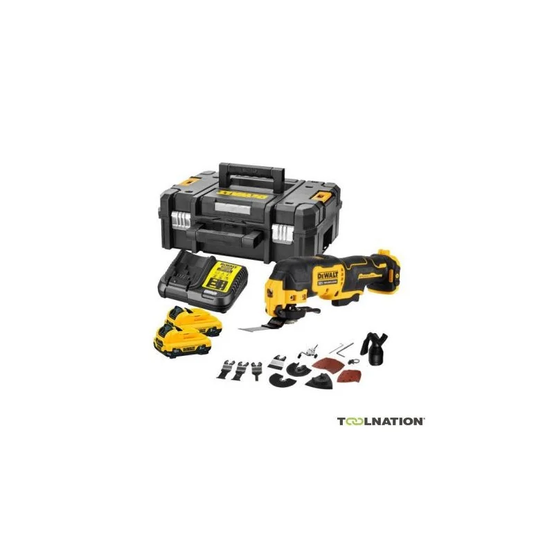 DCS353D2-QW Accu Multitool 12V 2.0Ah li-ion dans une valise TSTAK | DCS353D2-QW