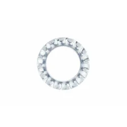 INDEX Brut rondelle éventail à denture extérieure Zingué (M10 250 pièces.) D6798A10 | D6798A10