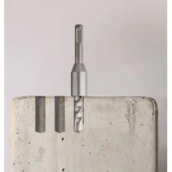 Foret béton à butée 15x52mm 3 taillants attachement SDS+ pour douille M12x50mm DIAGER | 108D15L0052