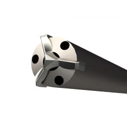 Foret béton SPEEDUSTER 12x410 système aspiration 3 taillants attachement SDS+ DIAGER | 114D12L0410