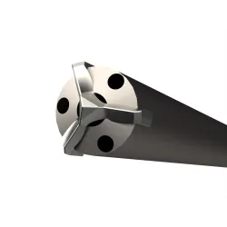 Foret béton SPEEDUSTER 14x610 système aspiration 3 taillants attachement SDS Max DIAGER | 161D14L0610