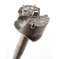 Foret béton CROSSER 65x590mm multi-taillants attachement SDS Max DIAGER | 165D65L0590