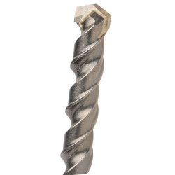 Foret béton PRO 12x150 mm attachement cylindrique hélice double rampe DIAGER | 264D12