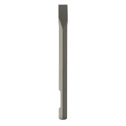 Burin plat 32x400 mm attachement hexagonal 28mm + méplat DIAGER | 341L32L0400