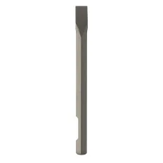 Burin plat 32x400 mm attachement hexagonal 28mm + méplat DIAGER | 341L32L0400