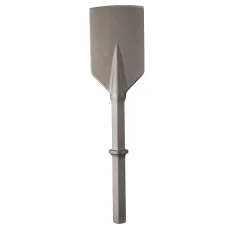 Pelle brise béton 125x510 mm attachement hexagonal 28mm avec collerette DIAGER | 373HL125L0510