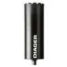 Couronne diamant 1-1/4 127mm raccord 1-1/4 longueur 450 mm spéciale asphalte DIAGER | 439BD127L0450
