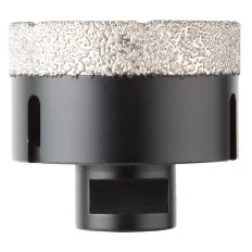 Scie trépan diamant ø68 à sec avec emmanchement M14 pour meuleuse DIAGER | 440CD068