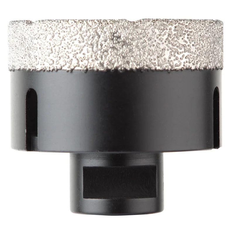 Scie trépan diamant ø83 à sec avec emmanchement M14 pour meuleuse DIAGER | 440CD083